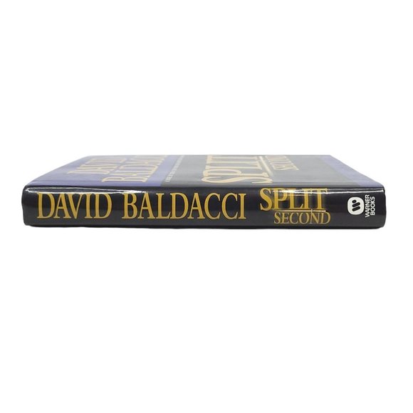 Split Second David Baldacci Hardcover Dust Jacket Novel Book Warner Books 2003 - Picture 7 of 10